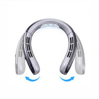 Ortorex Portable Rechargeable Bladeless Neck Fan with 100 Speed Levels